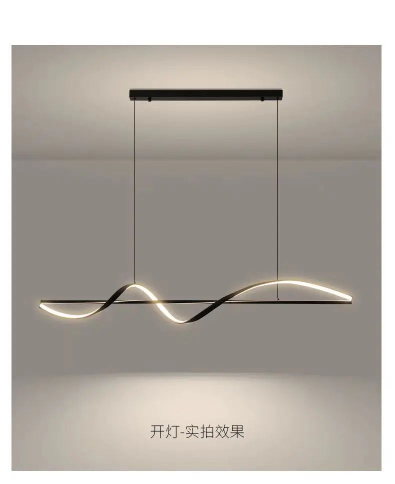 Modern Light Luxury Restaurant Pendant Lamp Italian Creative Living Room Dining Table Bar Counter Nordic LED Lighting Fixtures