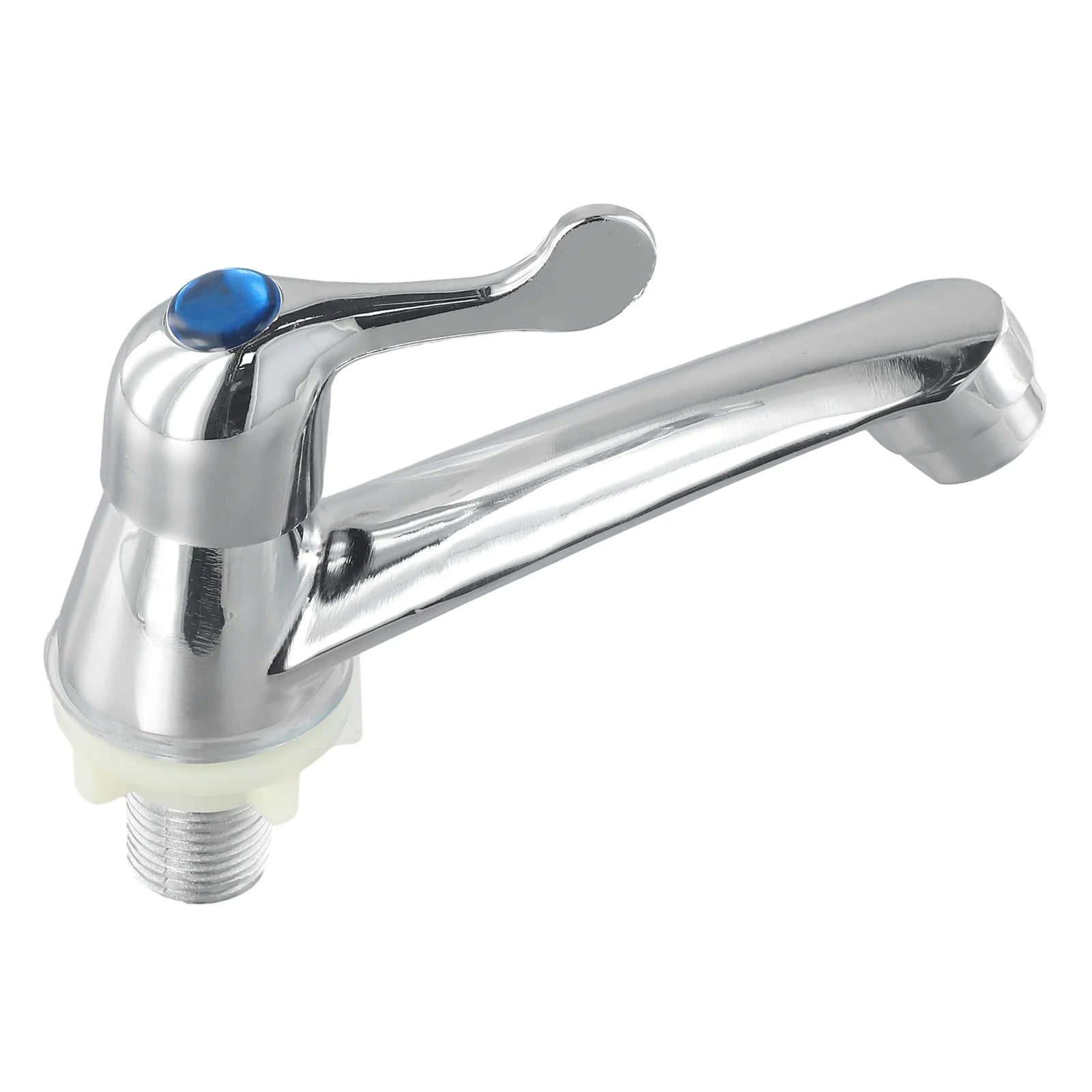 Bathroom Single Cold Water Tap Basin Sink Faucet Mixer Home Kitchen Stainless Steel Basin Sink Faucet Tap Accessories