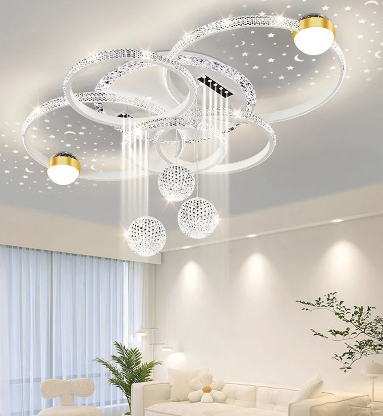 Modern Light Luxury Master Bedroom Pendant Lamp LED Creative Restaurant Lamp Villa Bedroom Interior Decoration Lighting Fixtures