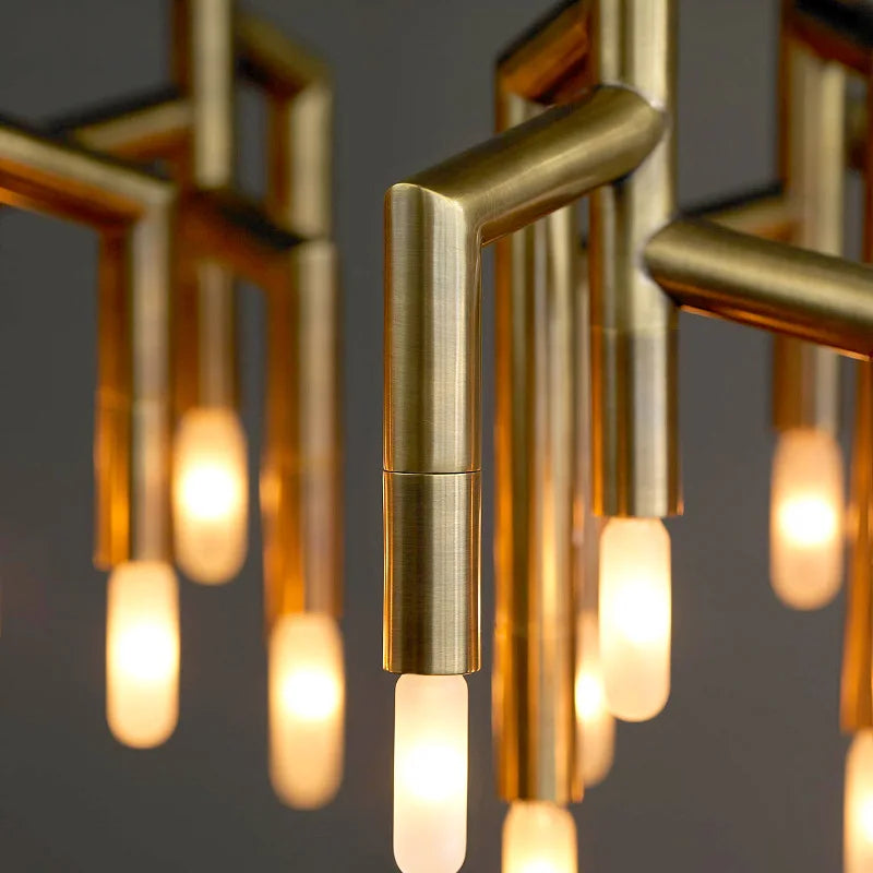 Modern Light Villa  Tree Branch Staircase Chandelier Lighting,Luxury Designer Restaurant Light in the Bedroom Home Decor