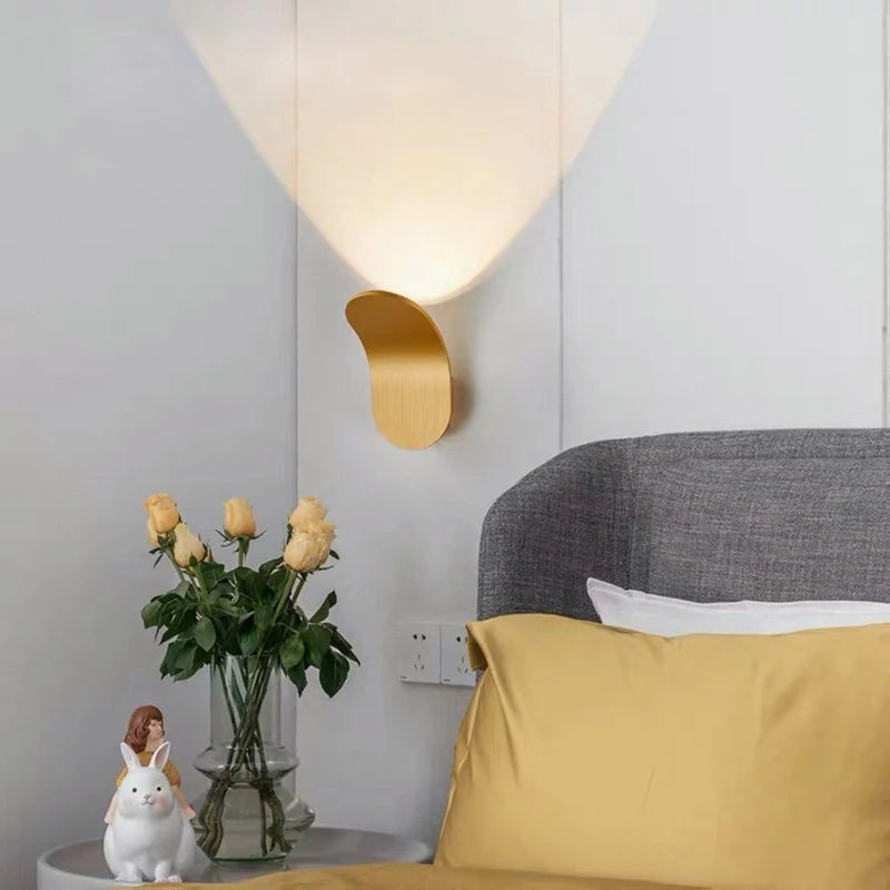 Modern LED Wall Lamps for Living Room TV Background Bedside Lamp Nordic Bathroom Corridor Balcony Wall Lights Fixtures