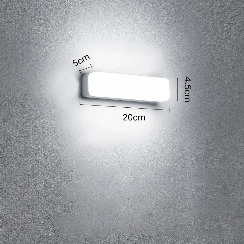 Modern LED Wall Light Bathroom 13W/18W Wall Lamp Bathroom Lights Toilet Mirror Line Lamp Bedroom Make Up light Warm/Cold White