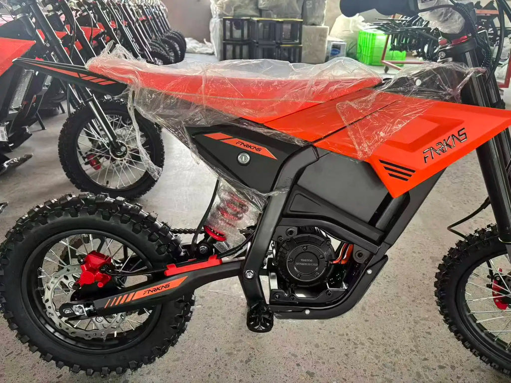 Dropshipping Electric Motocross Bike 60V 27AH 1600W,40Mph,37 Miles,Urban Commuting Front 17";Rear 14" Off-Road Electric Bike