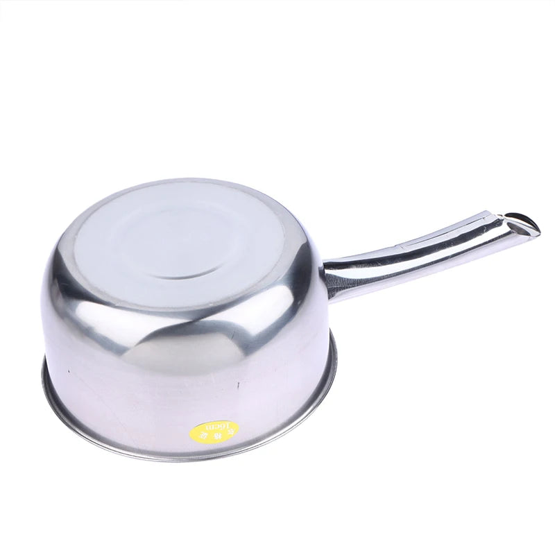 Stainless Steel Water Ladle Pan Pot Thickening Non-stick Suop Pan With Handle Or Plastic Ladle Household Kitchen Gadgets〔CC11〕