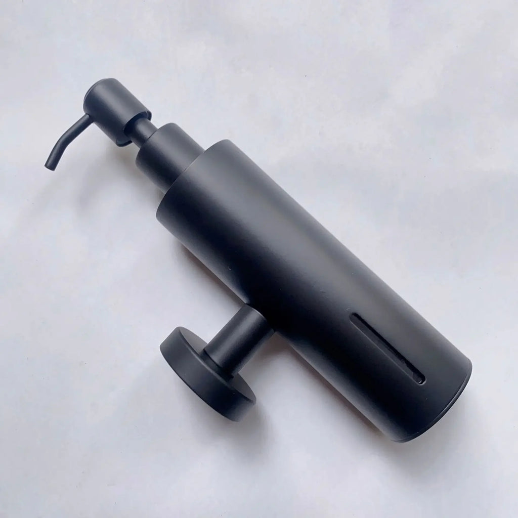 304 Brushed Stainless Steel Manual Soap Dispenser Wall Mounted Golden Black Square Round Soap Dispenser for Hotel Bathrooms