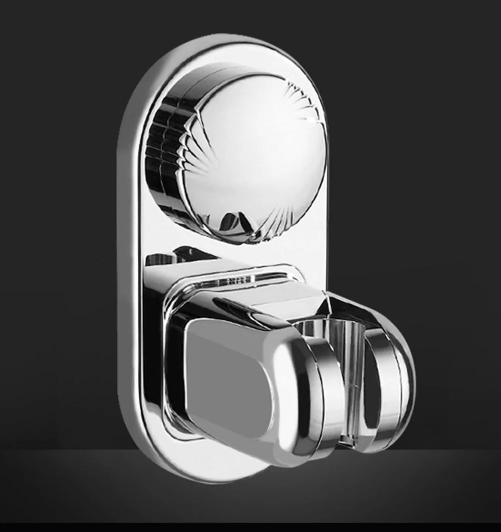 New Suction Cup Shower Holder Adjustable Shower Head Holder Handheld Holder Punch-Free Multi Angle Rotation Shower Bracket