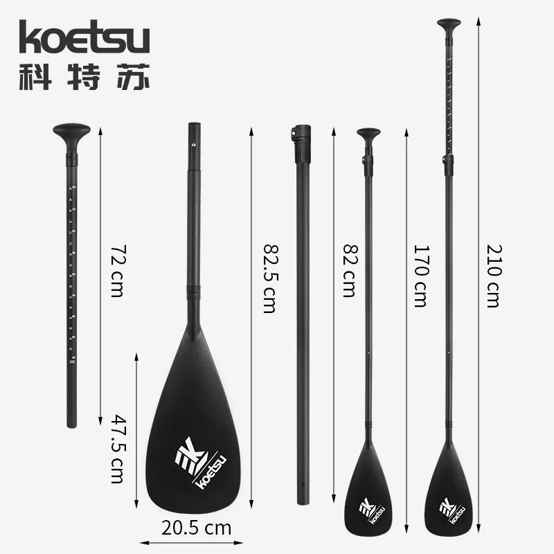 Inflatable Stand Up Paddle Carbon Fiber Paddle Surf Sup Accessory Light Weight