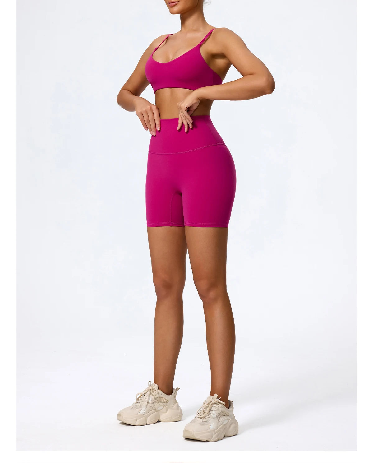 Ctenkevet Summer Women 2Pcs Sleeveless Sports Set Female Gym Two-piece Yoga Set High Waist Breathable legging Sportswear Women