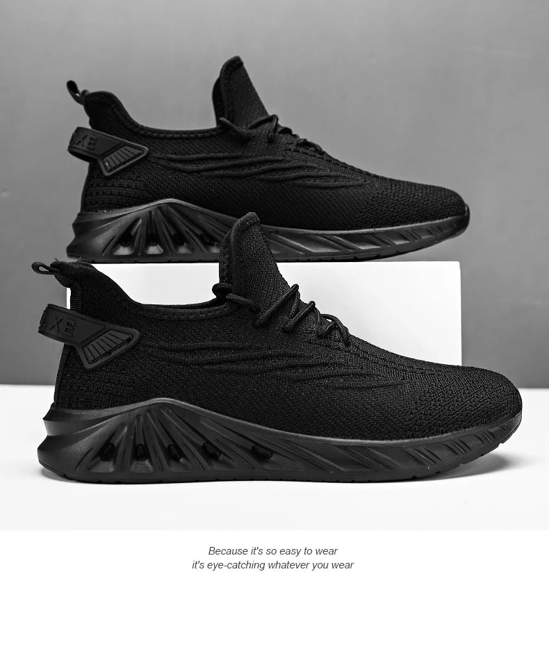 Marathon Running Shoes Casual Men Sports Outdoor Lightweight Shock-Absorbing HardWearing Male Comfortable Athletic WalSneakers