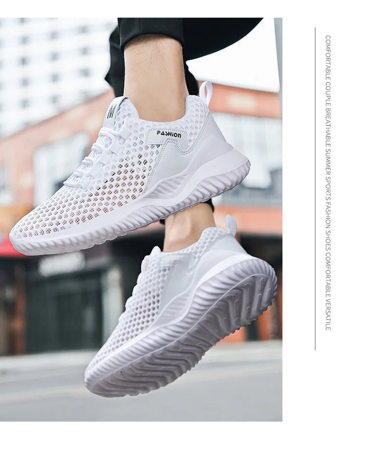 2026 Summer Men's Loafers Walking Mesh Breathable Summer Comfortable Casual Shoes Sneakers Zapatillas Hombre Men Running shoes