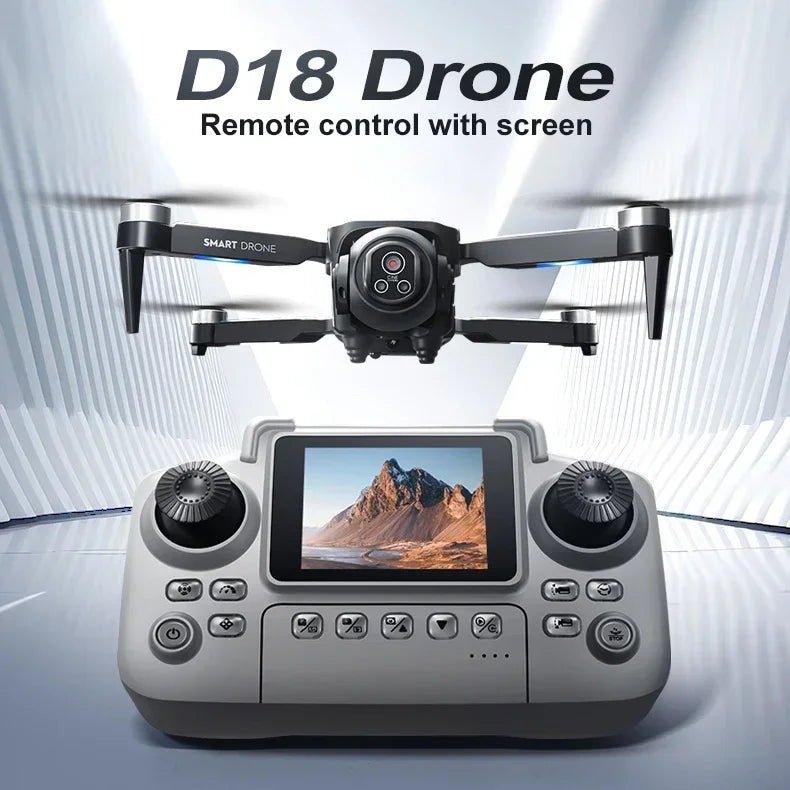 Lenovo D18 Drone 8K Aerial HD Dual-Camera Intelligent Obstacle Avoidance Brushless Power 5G WIFI Screen Remote Control GPS Drone