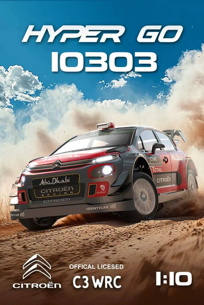 Hyperr Go MJX 10303 10304 1/10 Brushless Motor High Speed Drift Remote Control Car 4WD Drift Climbing Toy Remote Control Vehicle