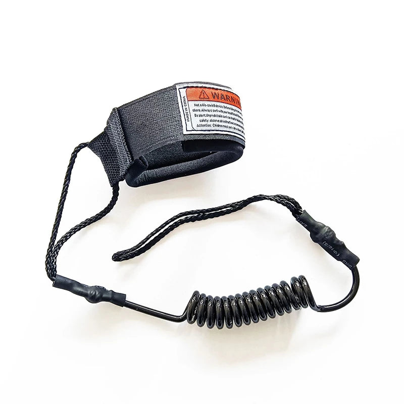 Coiled Surfboard Leash Surfing Stand UP Paddle Board Ankle Leash Sup Board Foot Leg Rope Surfboard Raft Kayak Rope