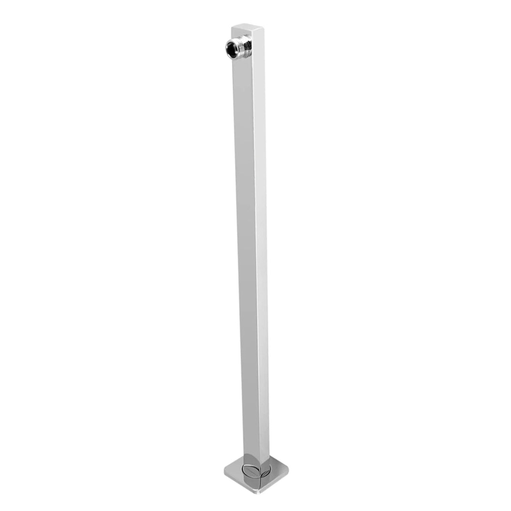 60cm Square Shower Head Extension Arm Wall Mounted Stainless Steel Rainfall Extend Pipe Tube Shower Holder Arm Bathroom Tools