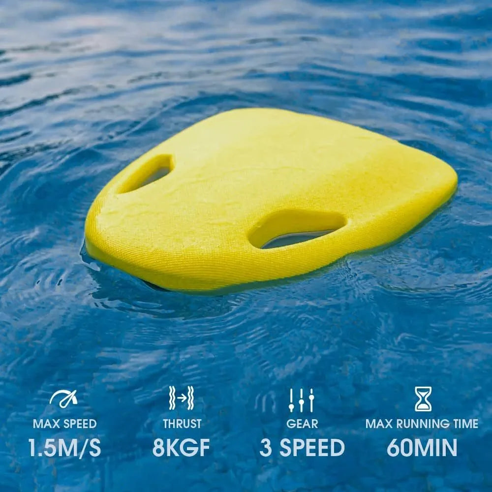 92.5Wh Electric Snorkeling Kickboard – 3-Speed Swim Training Floatboard for Kids & Adults