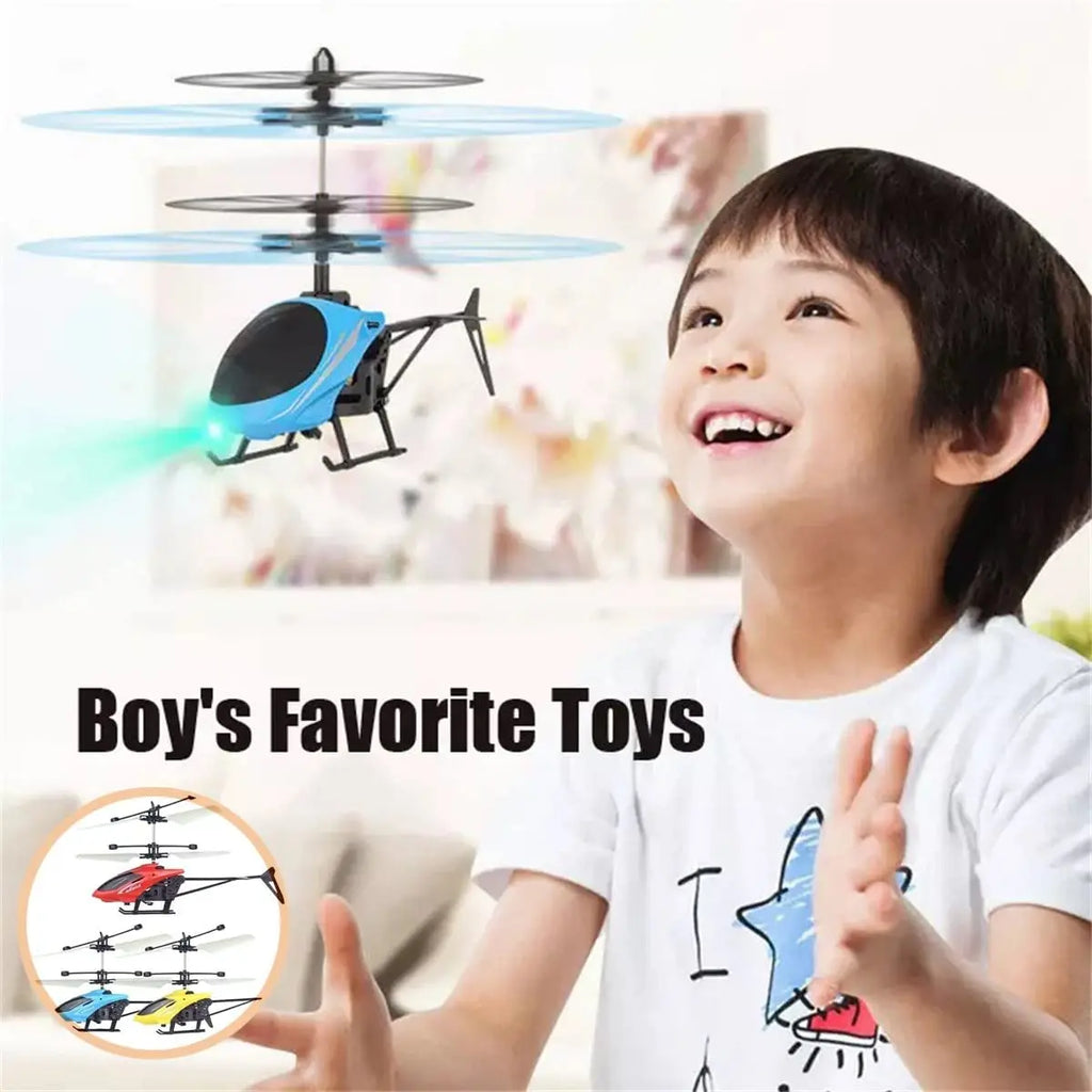Rechargeable Mini RC Drone Remote Safe Fall-resistant RC Helicopters Drone Children Toys with Different Patterns