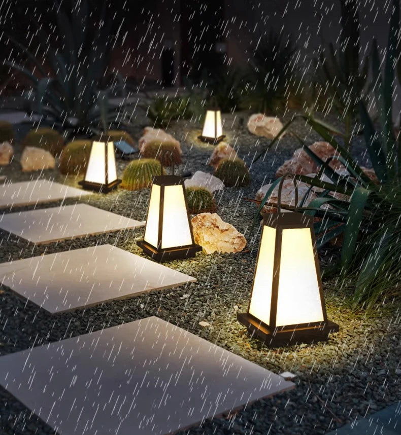 Outdoor Floor Lamps Lawn Solar LED Outdoor Lighting Outdoor Courtyard Decoration Outdoor Courtyard Lights Non Solar Lights