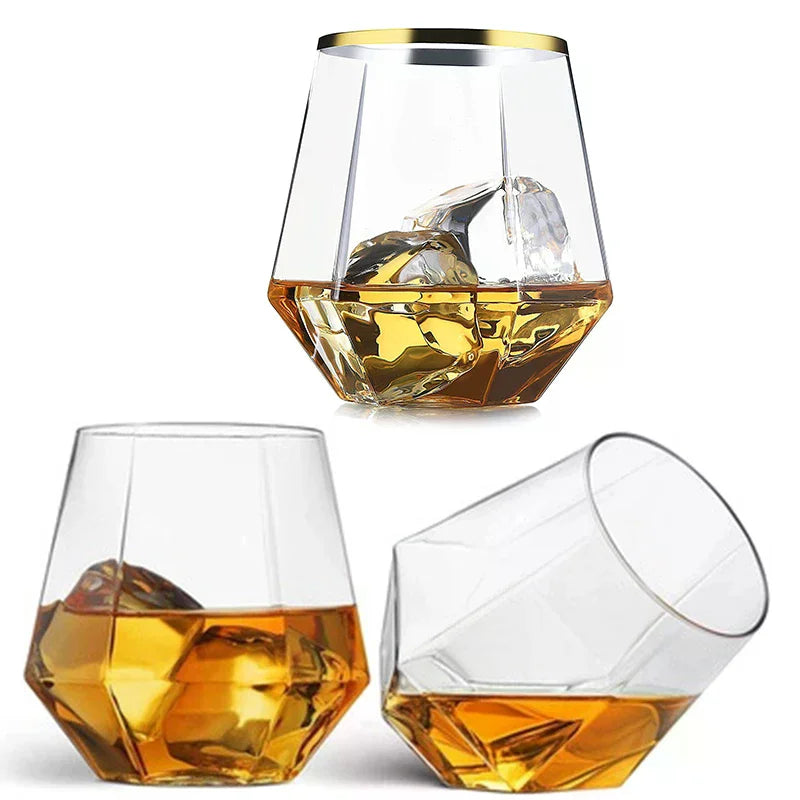 360ml Wedding Wine Glasses Drinkware Transparent Cocktail Glass Party Bar Club Drinking Tools Tea Coffee Mug