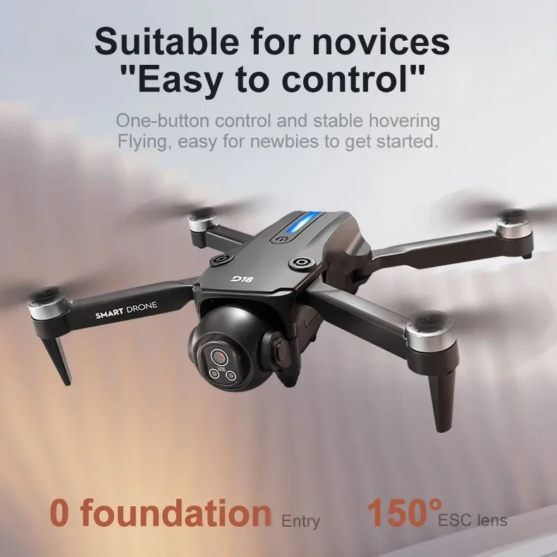 Lenovo D18 Drone 8K Aerial HD Dual-Camera Intelligent Obstacle Avoidance Brushless Power 5G WIFI Screen Remote Control GPS Drone
