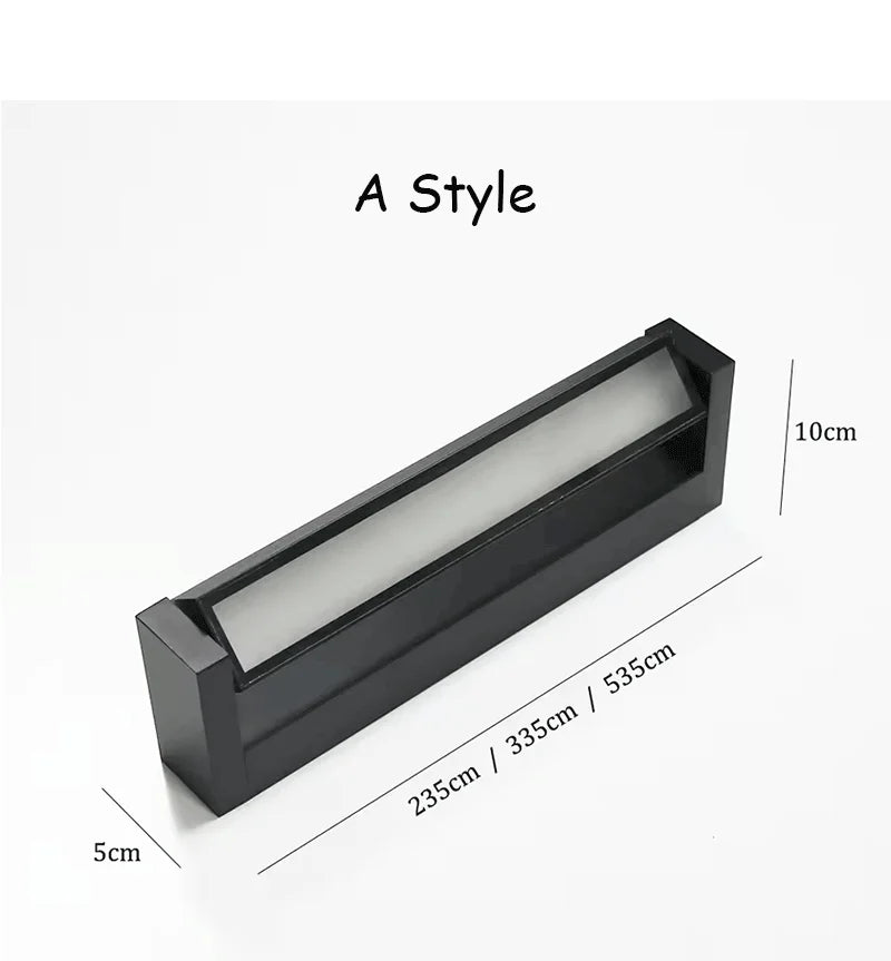 Outdoor Wall Lamps IP65 Waterproof LED Adjustable Angle Aluminum Wall Lights Garden Patio Doorway Home Minimalist Decor Lighting