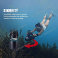 New 500W Electric Underwater Scooter 40M Brushless Motor 60 Minute Removable Battery Water Scooter 114