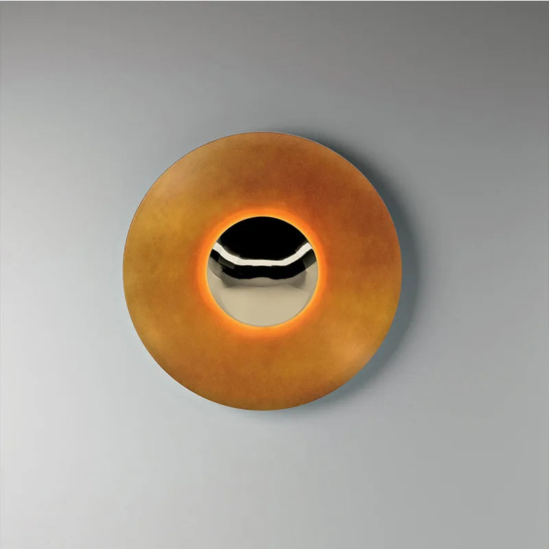 Modern Art Wall Light Luxury Designer Sconce Porch Bedroom Bedside Decor Round Kitchen Background Living Room UFO Creative Lamp