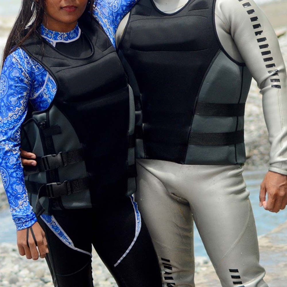 Adults Safety Premium Neoprene Surfing Diving Swimming Survival Vest Boating