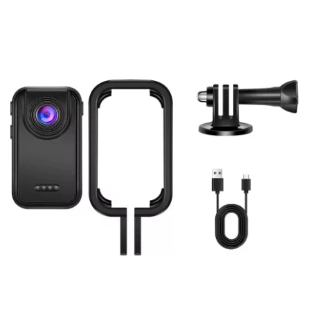 1080p HD thumb camera, one-click quick shot, portable 2K compact HD recorder, cycling, mountaineering, outdoor sports camera