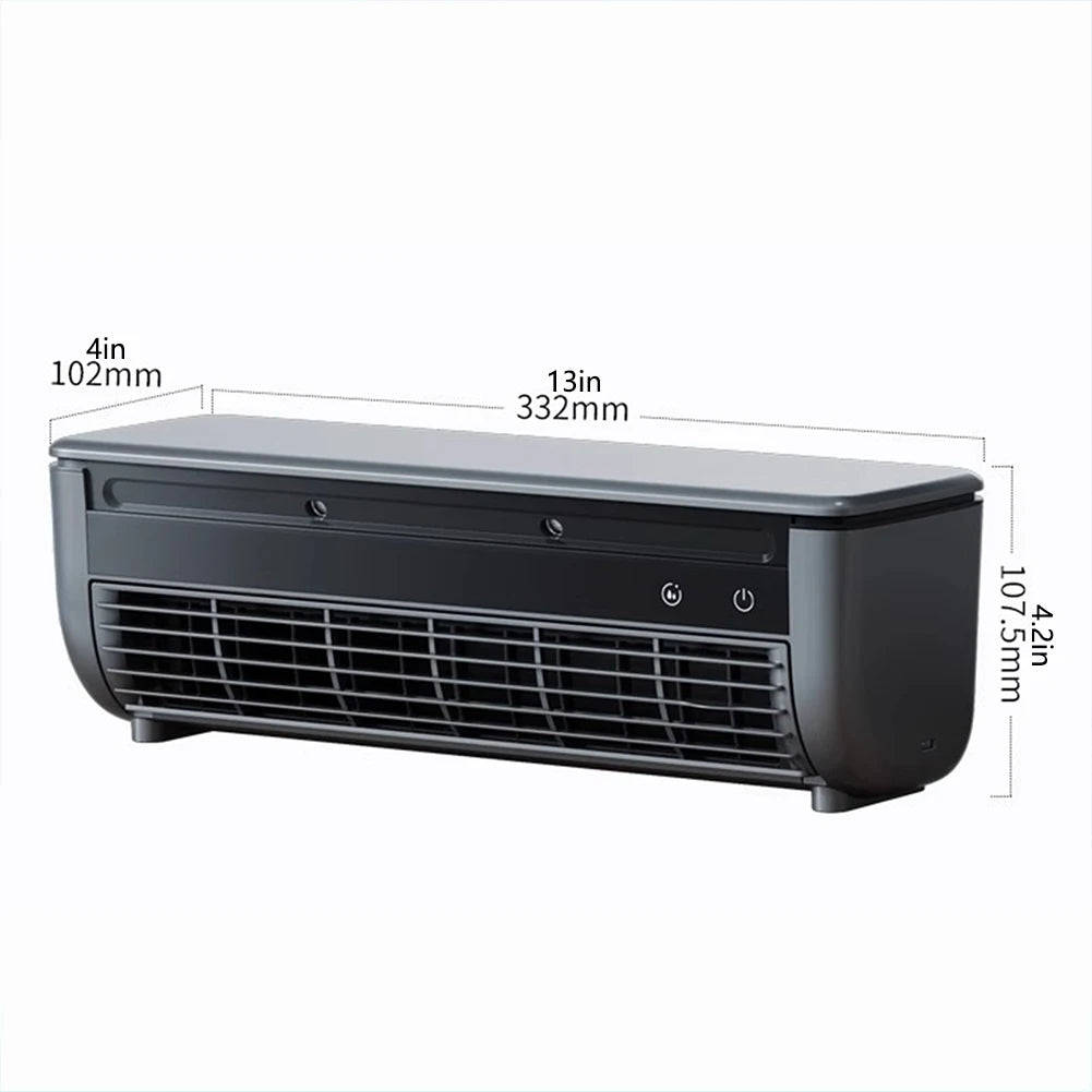 Air Conditioner Fan Wall Mounted Ductless Portable AC-Unit With Remote Control Powerful Airflow And Mist Cooling For Small Room