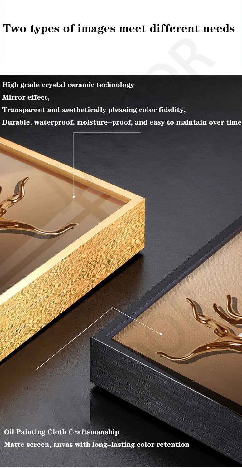 Modern Light Luxury Entrance Decoration Painting Wealth Wall Lamps Tree Corridor Hanging Painting High-end Wall Painting Light