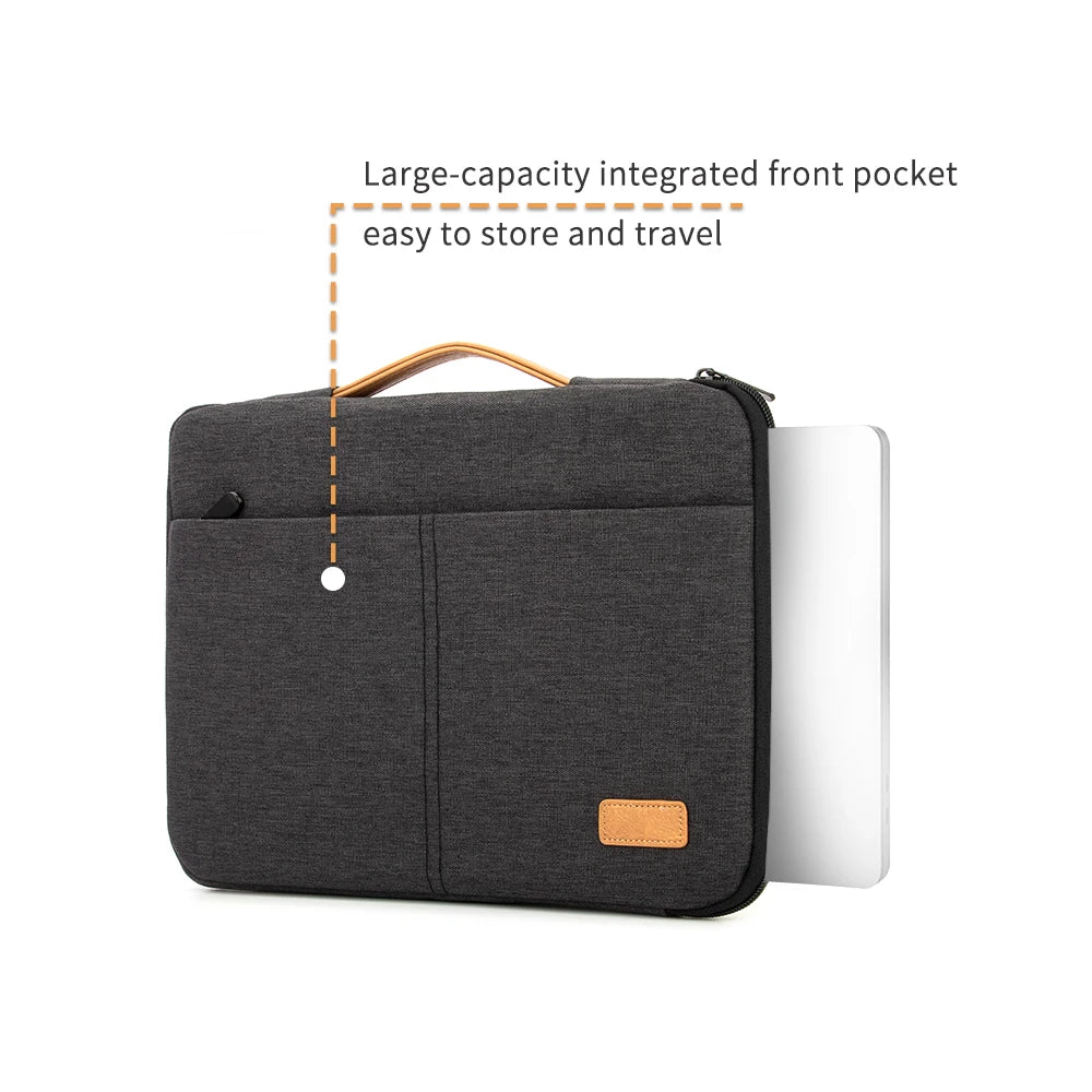 Laptop Sleeve Bag 14 15.6 Inch Notebook Pouch For Macbook HP Dell Acer Shockproof Computer Briefcase Travel Business Men Case
