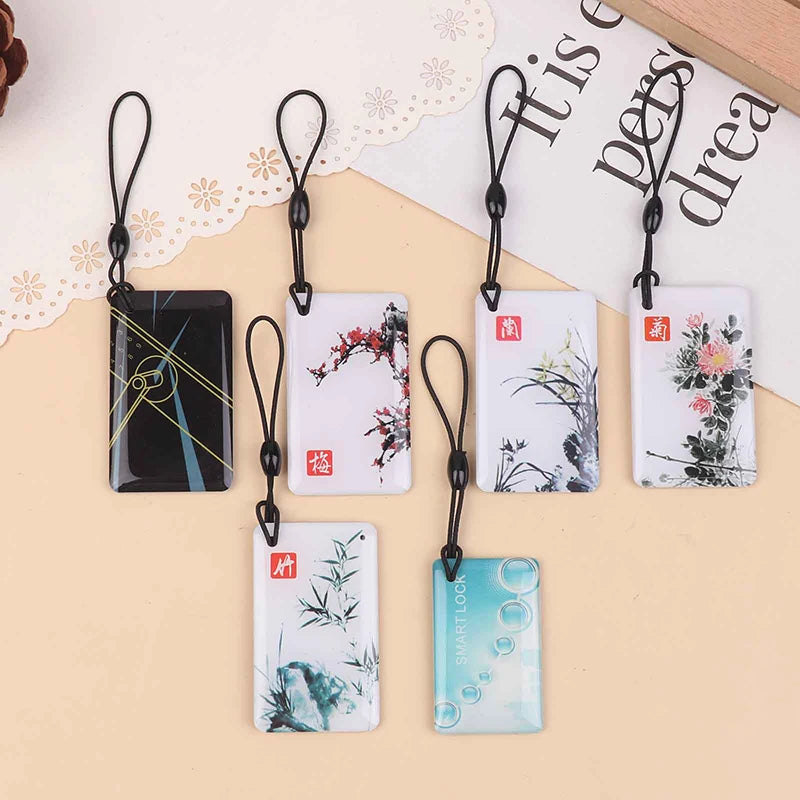 10Pcs 13.56Mhz IC Card Electronic Smart Door Lock Card Digital Smart Fingerprint Locks Unlock Small RFID Card