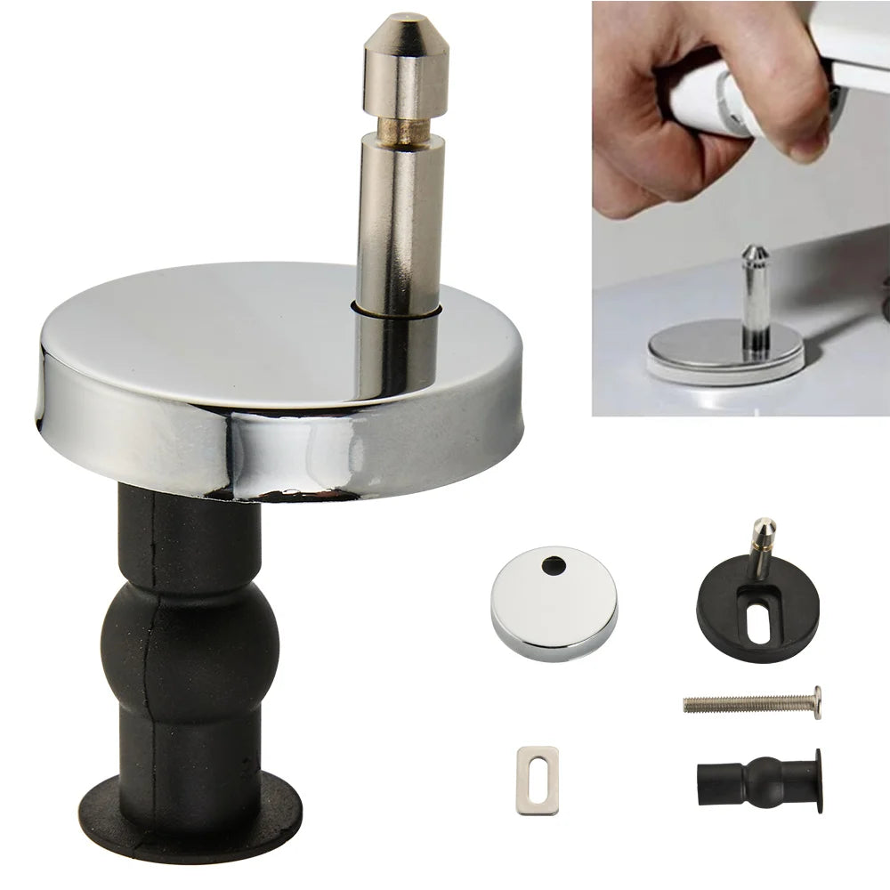 2pcs Toilet Lid Top Fixing Hinge Stainless Steel Universal Toilet Seat Hinge Soft Release Quick Release Replacement Parts