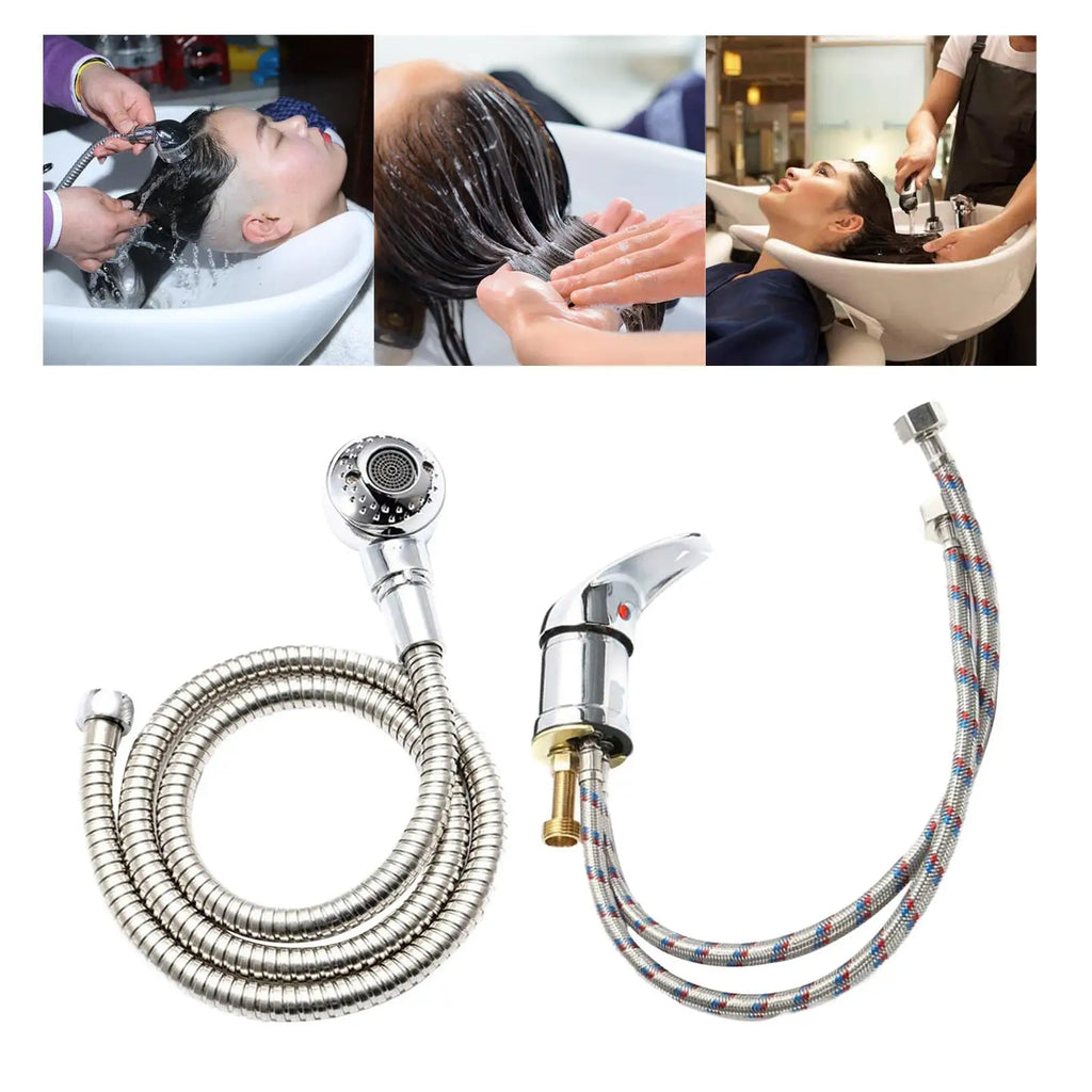 Bath Sink Hose Spray Tub Attachment Head Washing Hairdresser Pet Mixer Bath Faucet Sprinkler