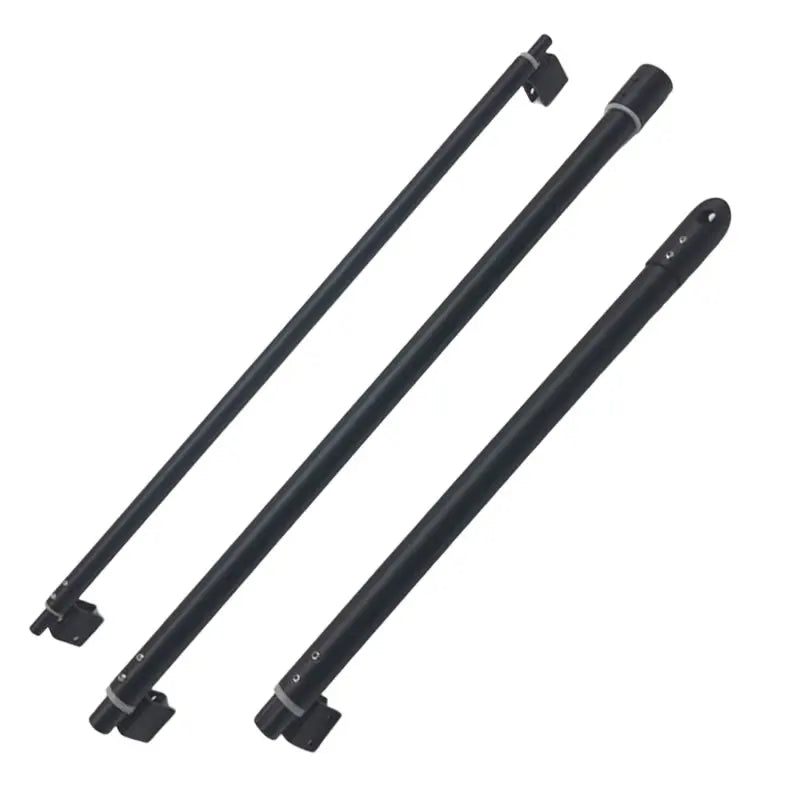 Stainless Steel Shower Glass Door Fixed Rod Clamp Bathroom Glass Support Bar Plane Fixed Adjustable Length Easy to Install