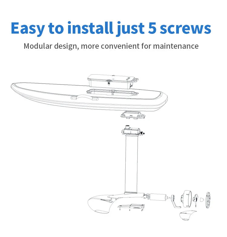 Electric Hydrofoil Surfboard Long Range Kite Surfing Power Surfboard Water Sports