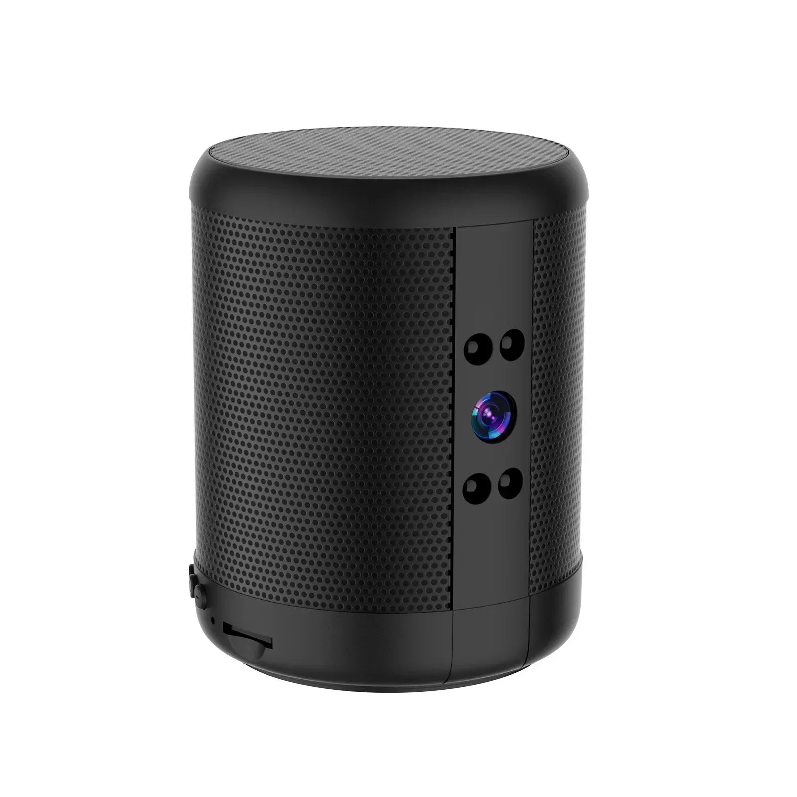 Mini Home Security Surveillance Camera, 4K HD, WiFi, Bluetooth Speaker, Two-Way Remote Intercom, Night Vision Cam,  Battery