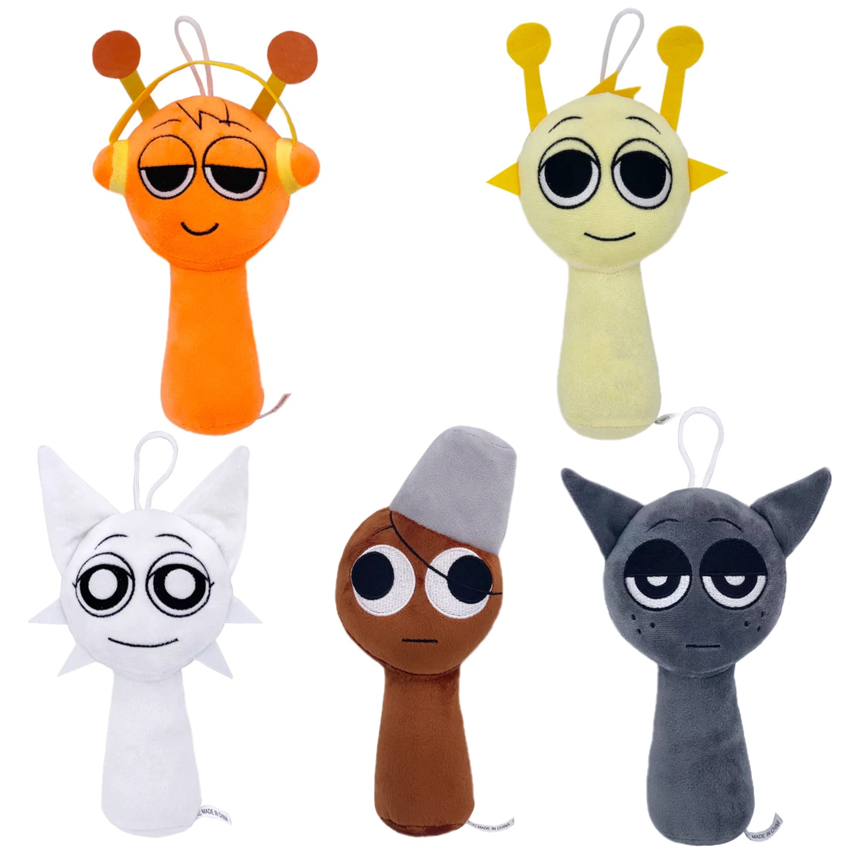 Sprunki Plush Toys Sprunki Plushie Sprunki Soft Game Cartoon Pillow Kids Birthday Gifts Stuffed Dolls Christmas Gift