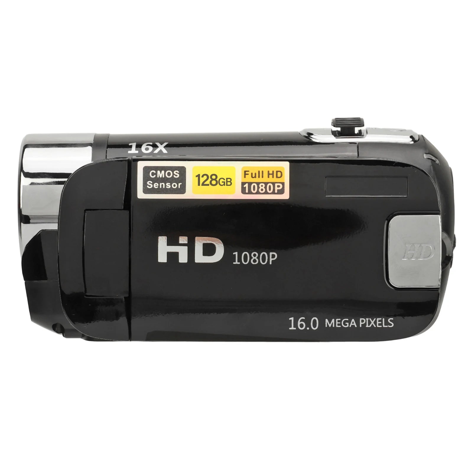 16MP Digital Camera HD Video Camcorder 2.4 Inch Rotatable Screen 16X Digital Zoom Video Camera Recorder USB Connection Port