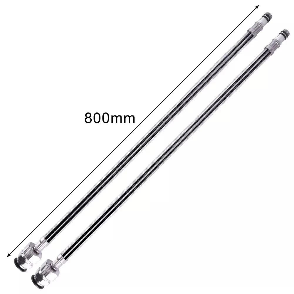 Shower Hose Valve Shower Faucet Zinc Alloy RV Shower Mixing Valve With 80CM Push-In Tailpipe Outlet G1/2 Camper Accessories