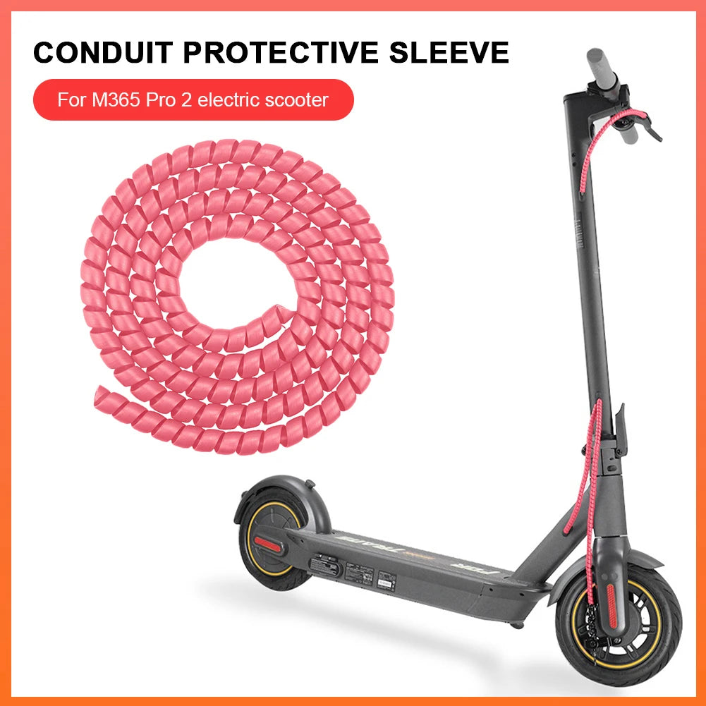 1.3m Electric Scooter Line Protector Cover Universal Electric Scooter Cable Protection Cover For M365 PRO2 Electric Scooter Part