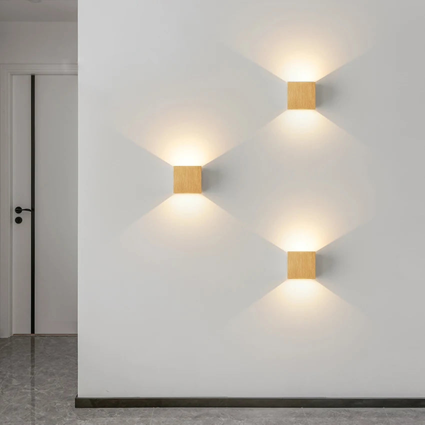 Modern 6W LED Wall Light Indoor Minimalist Wall Lamp Living Room Bedroom Corridor Lighting Decor Wall Sconce Aluminum Luminaire