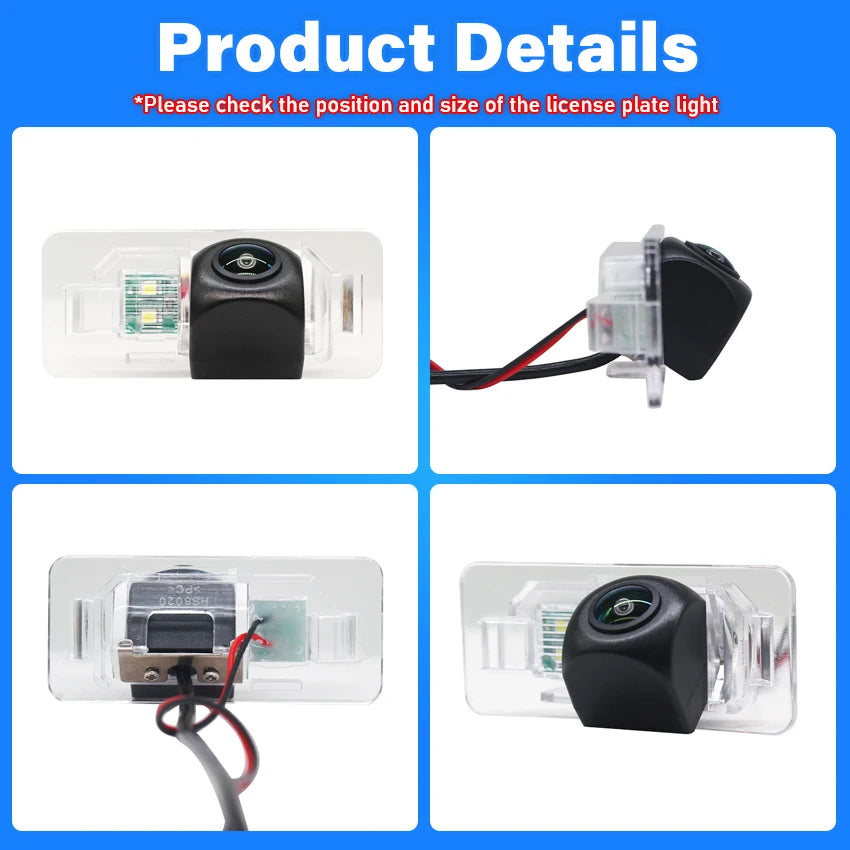 For Mini Cooper R50 R52 R53 R56 2001~2008 AHD HD Fisheye Wireless Camera Car Rear View Backup Reversing Camera Night Vision