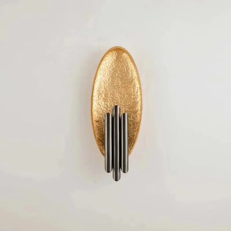 Nordic Modern Light Luxury Marble Wall Lamp Bedroom Background Led Lighting Decoration Creativity Mirror Aisle Sconce Indoor