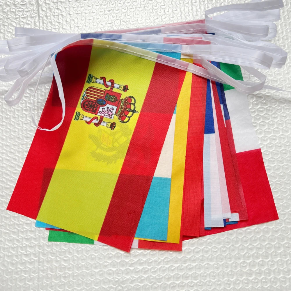 Latin America Countries Flags,14x21cm21pcs/set Latin America Countries Flags ,Spanish Language Speaking Assorted Latino Flag