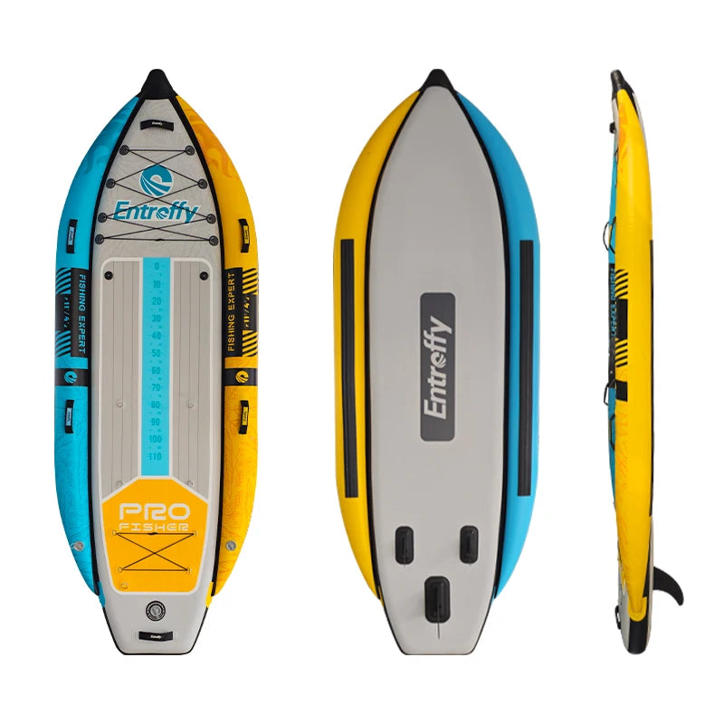 Manufacturer Customized 11'6" Waterplay Surfing Inflatable Sup Loong Inflatable SUP Board With Accessories For River And Lake