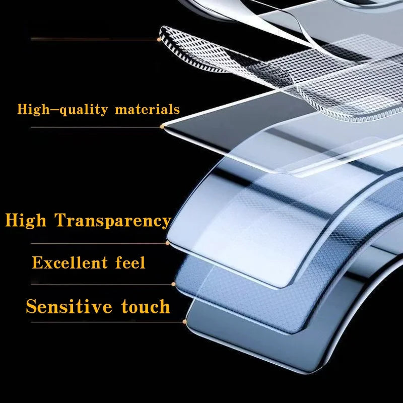 2 Pcs Ultra-Clear HD Hydrogel Screen Protector for Galaxy S26 Ultra/S25 Ultra/S25 Plus/S25/S24 Ultra/S24 Plus/S24/S23 Ultra/S23+