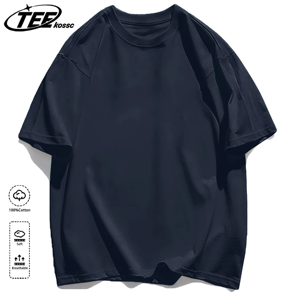 Korean Style Short Sleeve Y2K Solid T-Shirt Women Summer Trendy T Shirts Loose Multicolor Clothes Cotton All-Match Sportswear