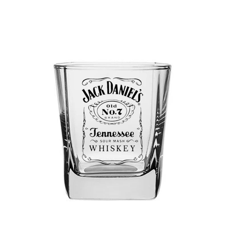 American style Transparent Whiskey Glass Liquor Glass Beer Glass Lead-Free Thickened Heat-Resistant Glass