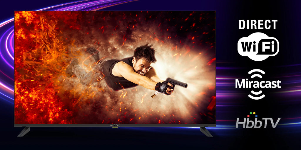 LED TV Kiano Elegance TV 50 "4K UHD Smart Tv WiFi Miracast PVR